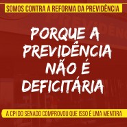 Somos Contra a Reforma da Previdência