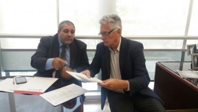 Reunião com o 1º-Secretário