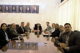 Coordenadores do SINDALEMG são recebidos pelo presidente da ALMG