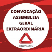 CONVOCAÇÃO ASSEMBLEIA GERAL ExtraORDINÁRIA (09.03)