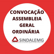 AGO – CONVOCAÇÃO ASSEMBLEIA GERAL ORDINÁRIA (04.10)