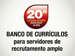 Servidores de Recrutamento Amplo podem cadastrar currículo on-line para consulta pelos deputados ATRAVÉS DA INTRANET
