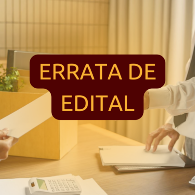 ERRATA – RETIFICA O EDITAL Nº 01/2023