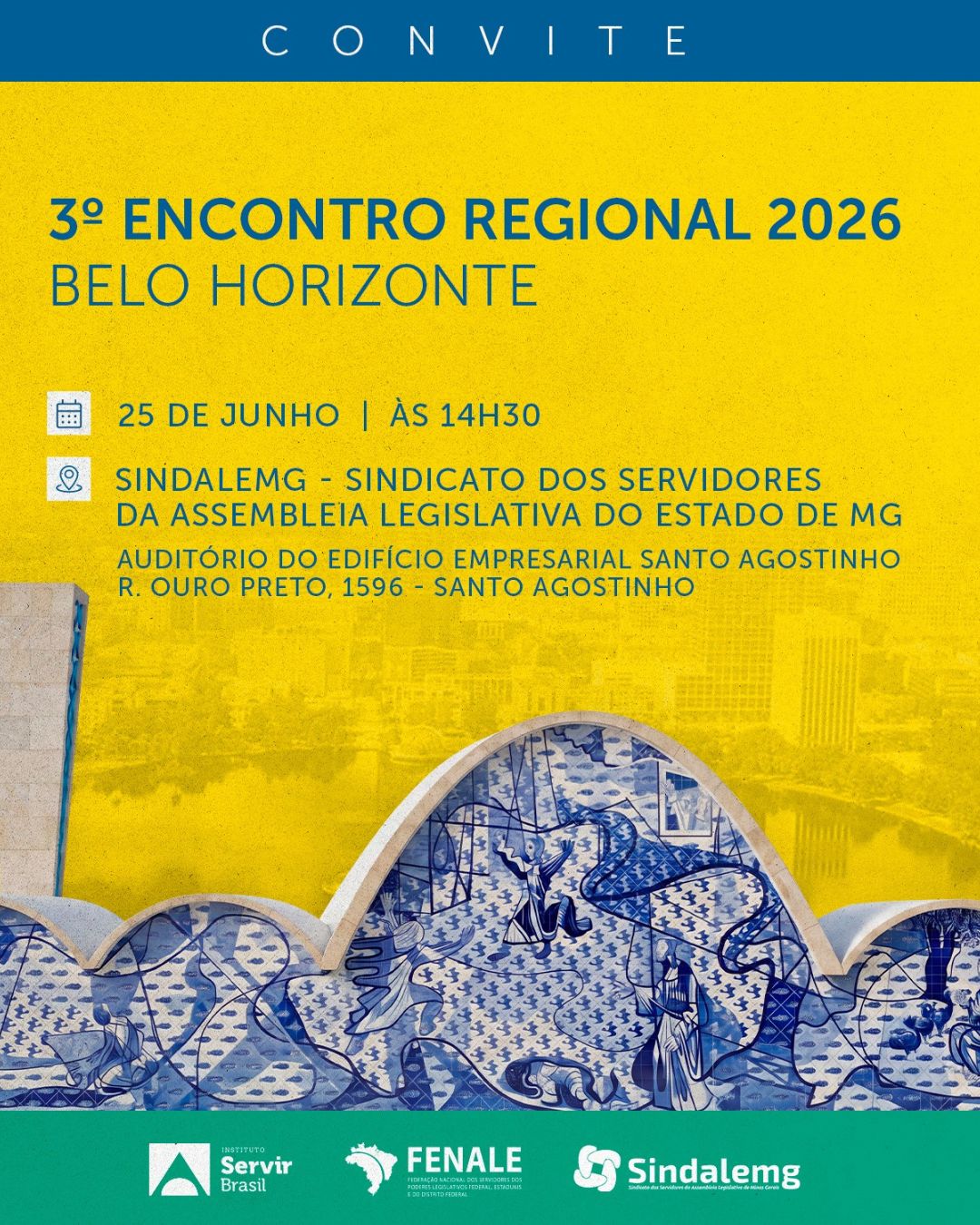 3º Encontro Regional 2026 acontece em 25/06